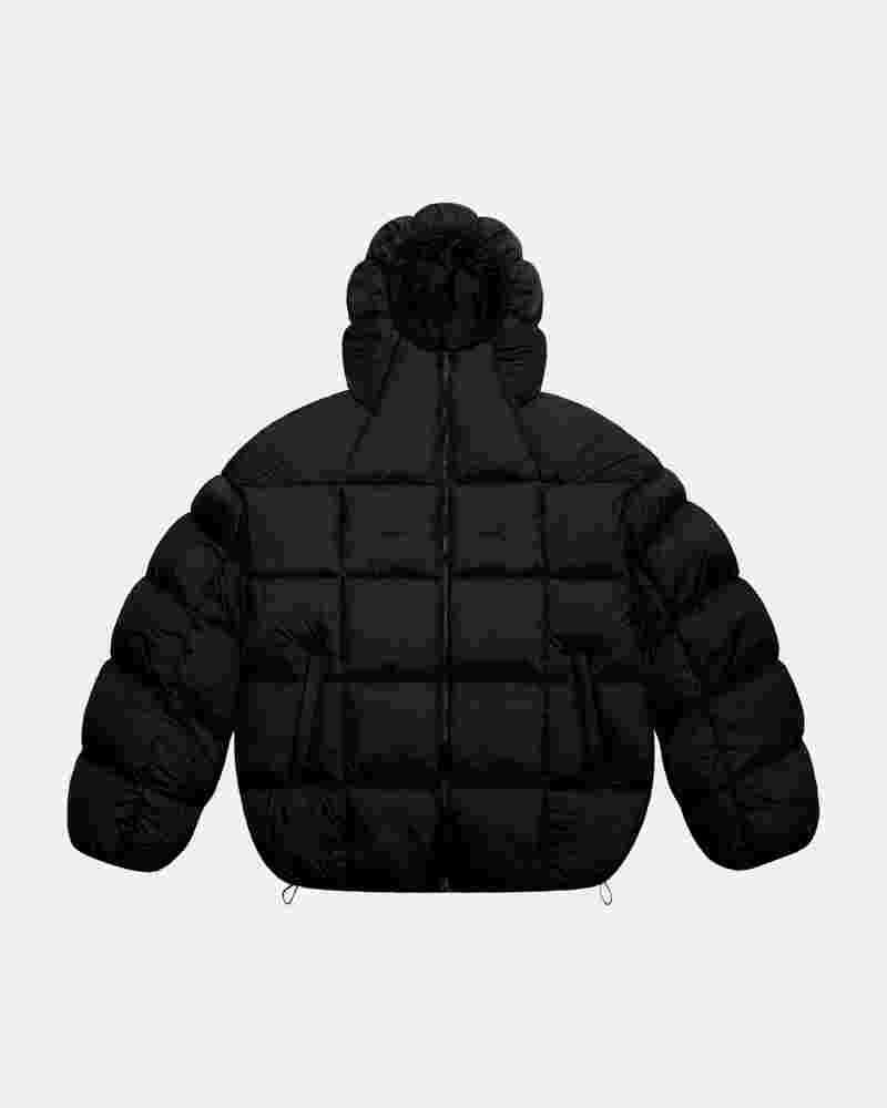 ISSAYA Segment Puffer Black