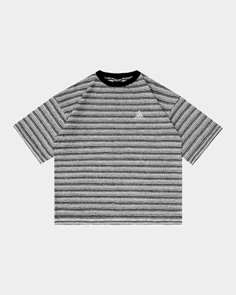Вязаная футболка ISSAYA Rhythm Black/Grey