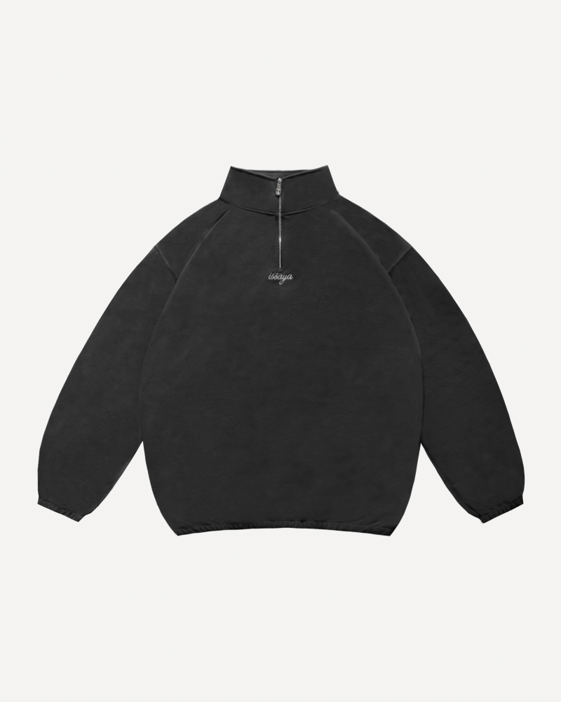 Свитшот ISSAYA Half zip Graphite