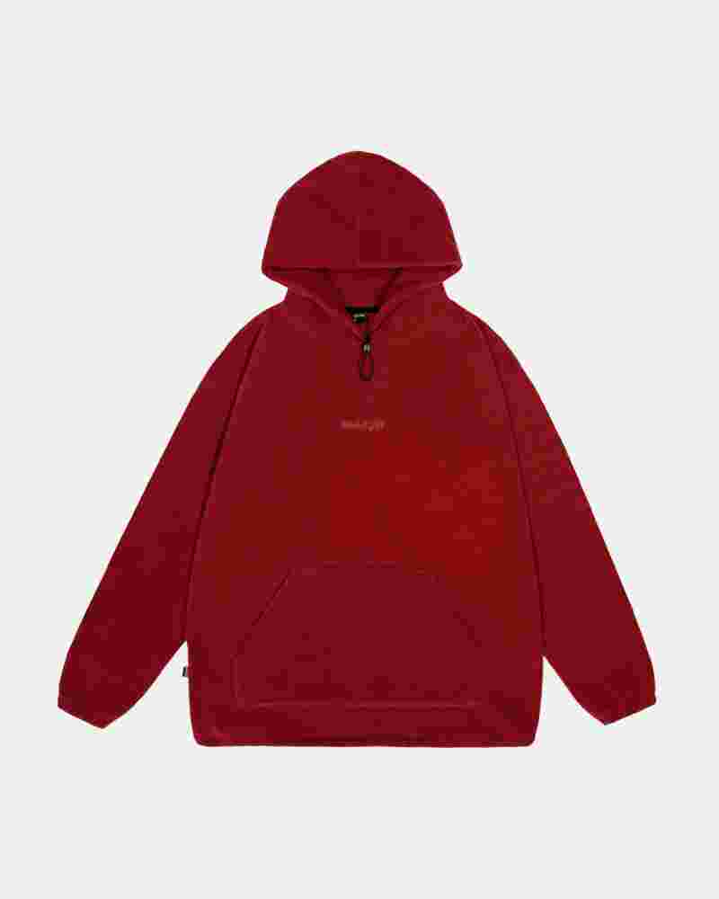 Худи ISSAYA Fleece Burgundy