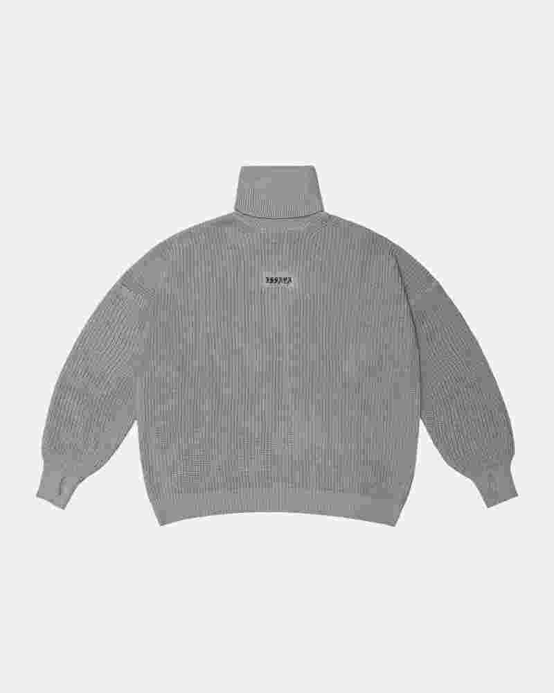 Свитер ISSAYA Chainmail Turtleneck Grey