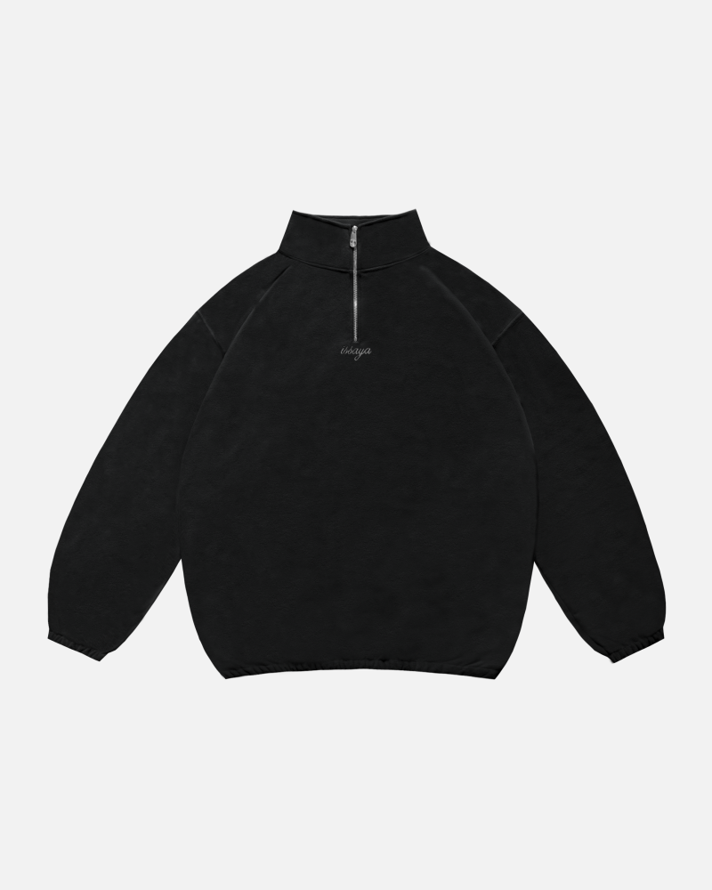 Свитшот ISSAYA Half Zip Black