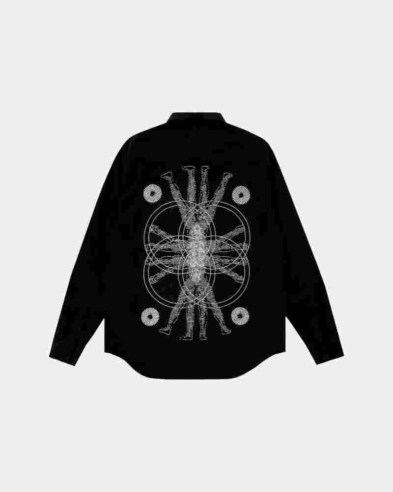 Рубашка ISSAYA Ceremonial Subject Black