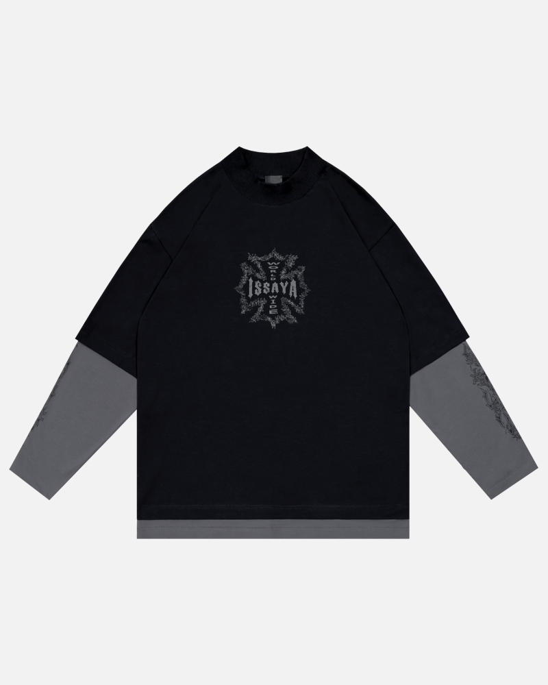 Лонгслив ISSAYA Choppers Black