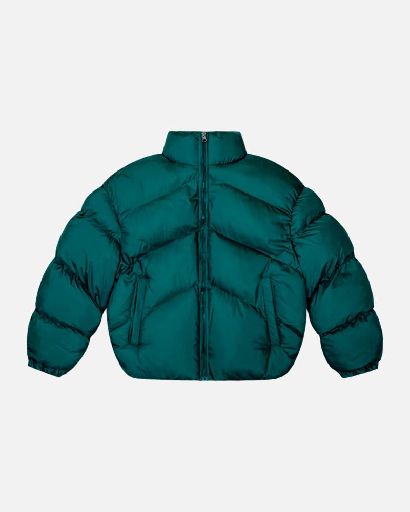 Пуховик ISSAYA Geometric Puffer Emerald