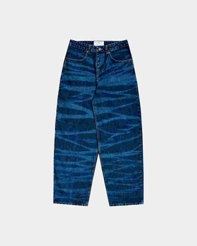 Джинсы ISSAYA Loose Fit Punk Blue