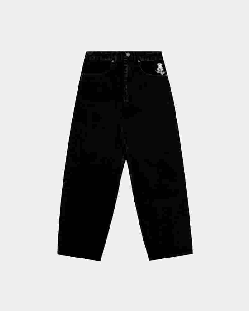 Джинсы ISSAYA Loose Fit Heavyweight Washed Black