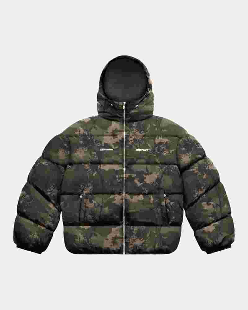 ISSAYA Unity Puffer 2.0 crumpled Thistle Camo